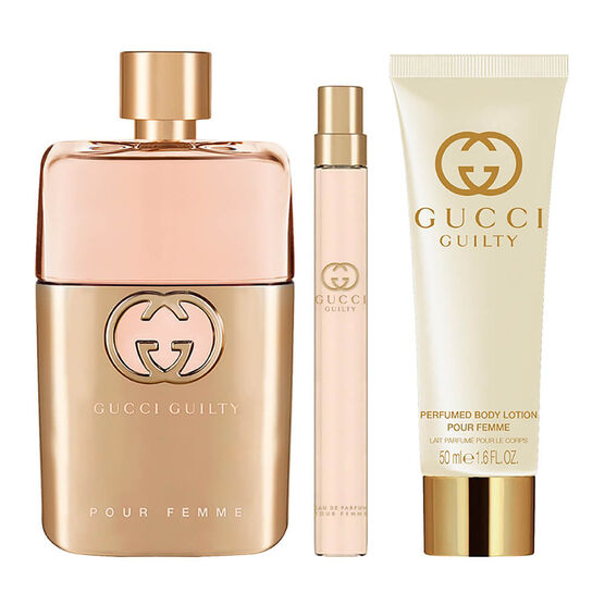 Kit Coffret Gucci Guilty Pour Femme Feminino Eau de Parfum